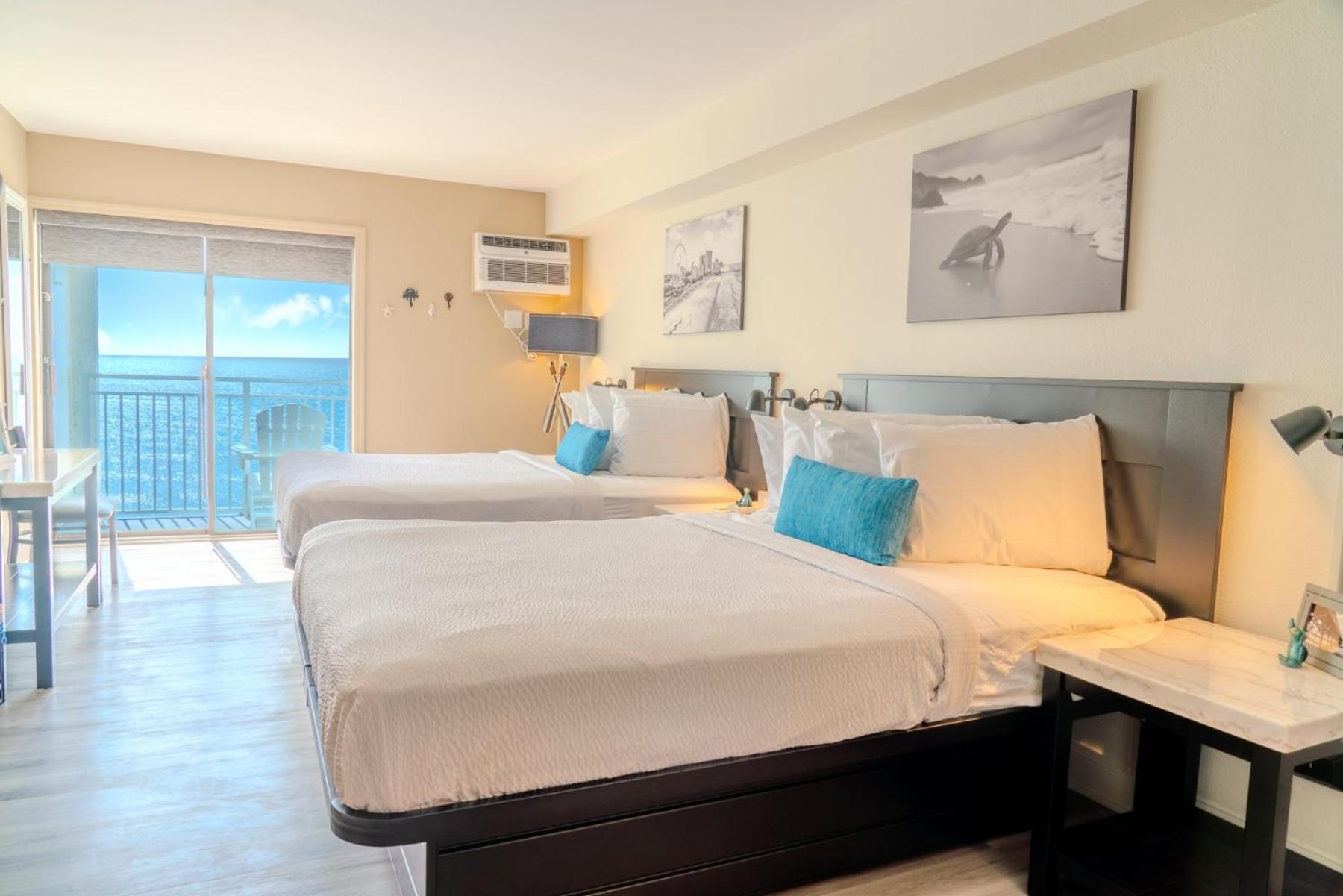 Beautiful Ocean Front Double Queen Suite - Sea Mist Resort 20905 - Perfect For 2-4 Guests! Миртл-Бич Экстерьер фото