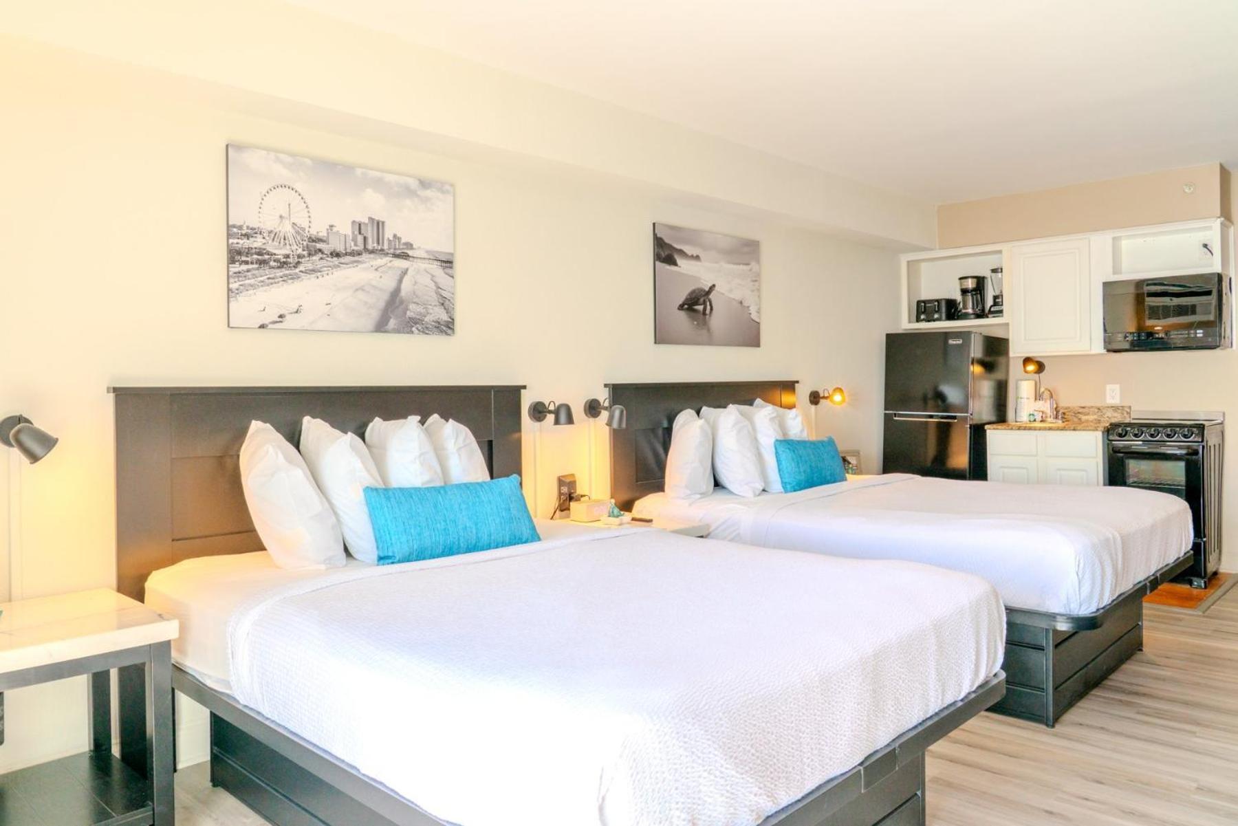 Beautiful Ocean Front Double Queen Suite - Sea Mist Resort 20905 - Perfect For 2-4 Guests! Миртл-Бич Экстерьер фото